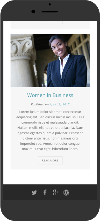 Emphasize - A clean, elegant WordPress theme