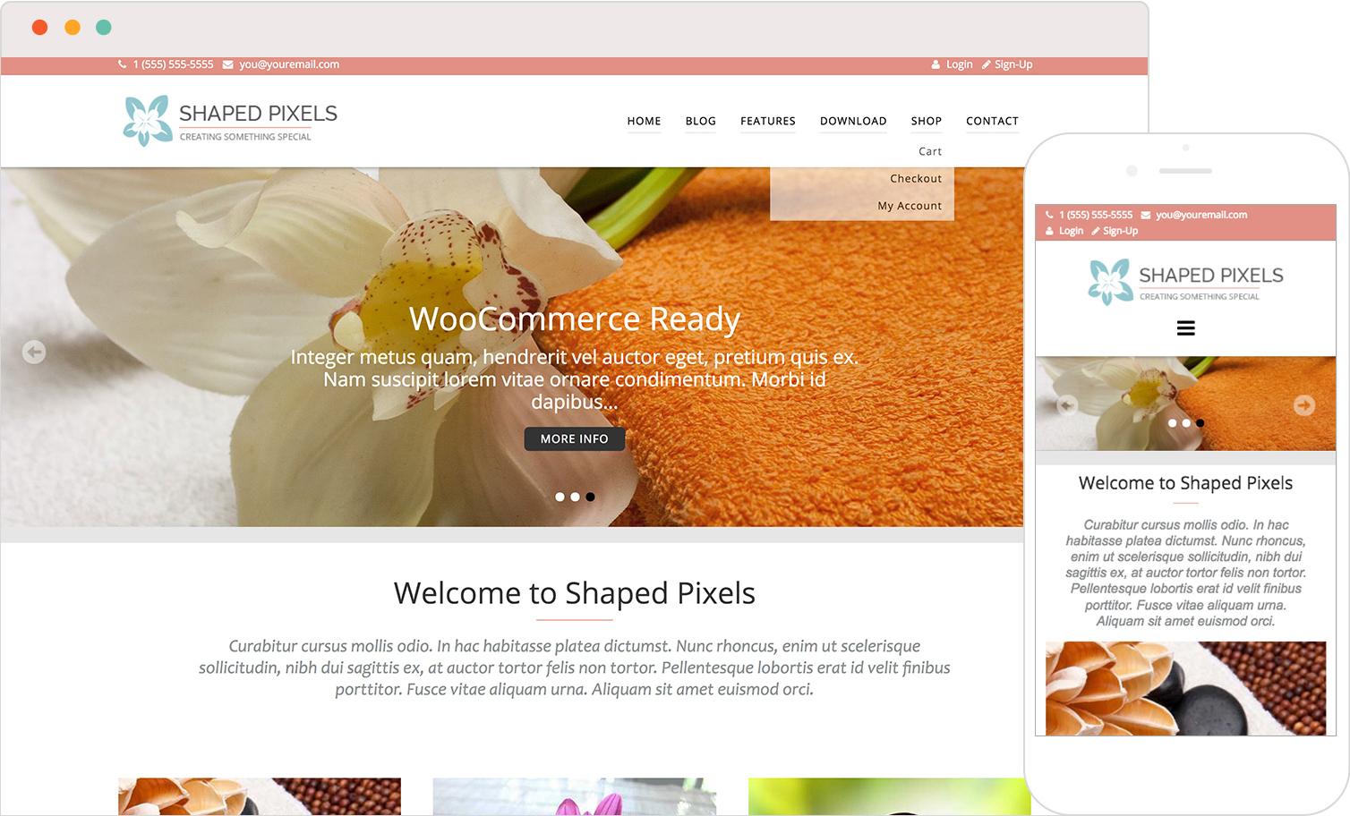 Shaped Pixels