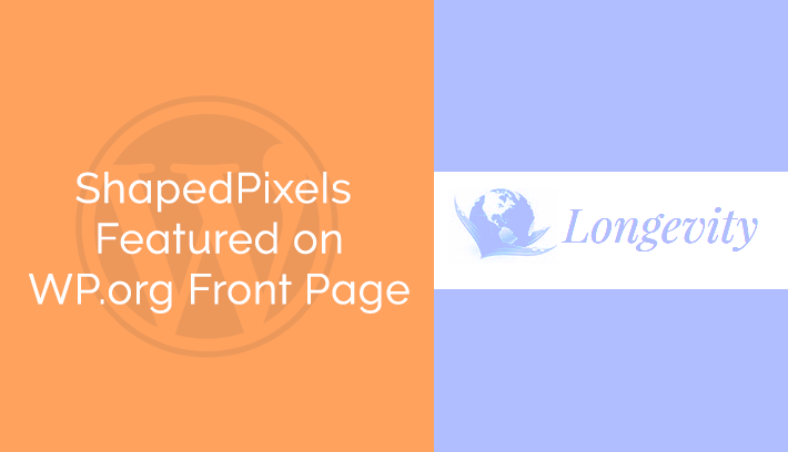 We got featured on WordPress.org themes front page