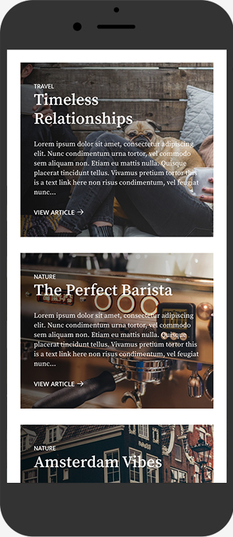 Instablog - A theme quality theme for blogging or business