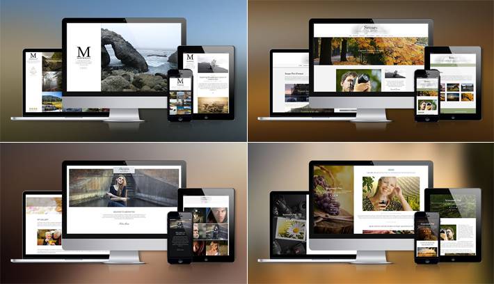 Simple to use Portfolio WordPress Themes for Photographers
